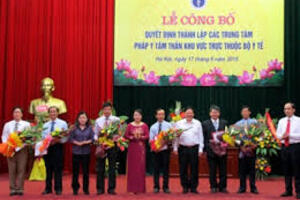 Thành lập 5 trung tâm Pháp y tâm thần khu vực trực thuộc Bộ Y tế