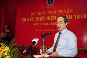 Sơ kết thực hiện Đề án 1816 giai đoạn 2008 – 2010