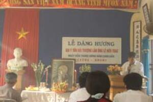 Lễ dâng hương Đại Y Hải Thượng Lãn Ông - Lê Hữu Trác