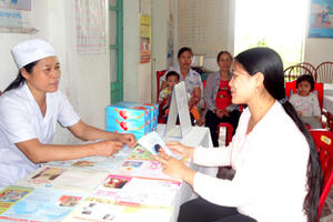Qua Chiến dịch chăm sóc sức khỏe sinh sản-KHHGĐ đợt 1 tại Kim Sơn