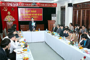 Họp báo kỉ niệm  ngày thầy thuốc Việt Nam