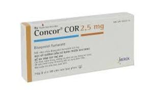 Thay đổi mẫu nhãn sản phẩm Concor 2,5mg và Concor 5mg