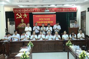 Ký kết giao ước thi đua năm 2016 Cụm thi đua số 1 Thanh tra y tế 10 tỉnh Đồng bằng sông Hồng