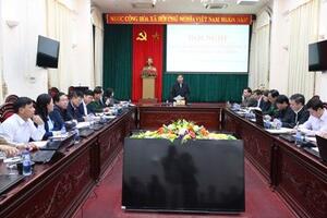 Hội nghị Ban chỉ đạo phòng, chống dịch bệnh Covid-19 tỉnh Ninh Bình