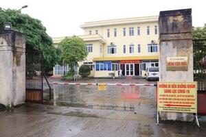 Chuẩn bị các điều kiện cho bệnh viện dã chiến tại Bệnh viện Phổi Ninh Bình