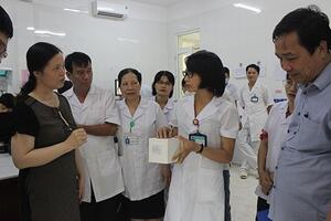 Triển khai: “Ngày hội 5S” tại Bệnh viện Đa khoa và Trung tâm y tế huyện Kim Sơn.