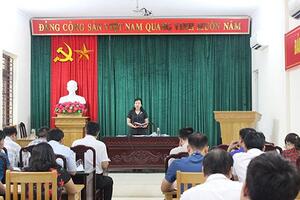 Đoàn giám sát của Ban Thường vụ Tỉnh uỷ, khảo sát tình hình thực hiện Nghị quyết số 20-NQ/TW ngày 25/10/2017 của Ban Chấp hành TW Đảng khoá XII về công tác bảo vệ, chăm sóc và nâng cao sức khỏe nhân dân trong tình hình mới