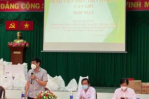 Bệnh viện điều trị Covid -19 Cần Giờ tổ chức gặp mặt chia tay Đoàn cán bộ y tế tỉnh Ninh Bình hoàn thành xuất sắc nhiệm vụ hỗ trợ chống dịch Covid-19