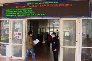Bệnh viện đa khoa tỉnh Ninh Bình đảm bảo an ninh an toàn bệnh viện