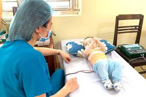 Bệnh viện Phục hồi chức năng tỉnh nâng cao chất lượng khám chữa bệnh bại não ở trẻ nhỏ