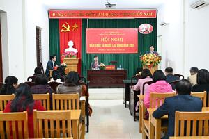 Trung tâm Kiểm soát bệnh tật tỉnh: tổ chức Hội nghị viên chức và người lao động năm 2024