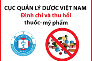 Đình chỉ lưu hành, thu hồi và tiêu hủy mỹ phẩm không đạt tiêu chuẩn  chất lượng