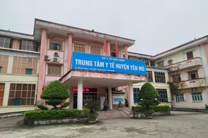 Kiểm tra đánh giá chất lượng bệnh viện  tại Trung tâm Y tế huyện Yên Mô