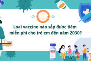 4 loại vaccine sắp được tiêm miễn phí cho trẻ đến năm 2030