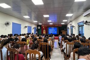 Trung tâm Y tế TPNB Tập huấn Kỹ năng giao tiếp ứng xử
