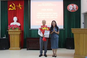 Sở Y tế Ninh Bình công bố Quyết định về công tác cán bộ