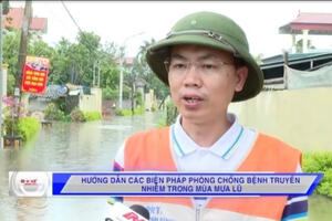 PBKT Hướng dẫn các biện pháp phòng chống bệnh truyền nhiễm trong mùa mưa lũ