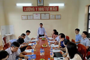 Bộ Y tế làm việc với Sở Y tế Ninh Bình về công tác vệ sinh môi trường và phòng chống dịch bệnh sau mùa mưa lũ năm 2024