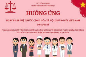 Ngành Y tế Ninh Bình hưởng ứng “Ngày Pháp luật nước Cộng hòa xã hội  chủ nghĩa Việt Nam”