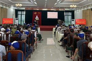 Khám và cấp phát thuốc miễn phí cho người có công tỉnh Ninh Bình