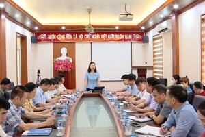 Kết luận của Giám đốc Sở Y tế tại buổi làm việc với Trung tâm Kiểm soát bệnh tật tỉnh Ninh Bình