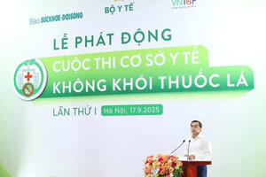 Bộ Y tế phát động Cuộc thi “Cơ sở y tế không khói thuốc lá” lần thứ I