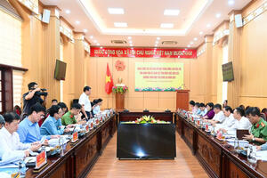 Đoàn công tác của Ban Chỉ đạo Trung ương làm việc với tỉnh Ninh Bình về giám sát tình hình thực hiện các chương trình mục tiêu quốc gia năm 2025