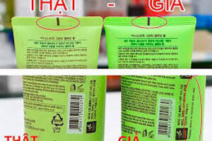 Sở Y tế Ninh Bình thông báo đình chỉ lưu hành, thu hồi và tiêu hủy một số sản phẩm mỹ phẩm giả, không rõ nguồn gốc