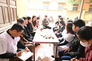 Giám sát hỗ trợ công tác tiêm chủng mở rộng trên địa bàn tỉnh Ninh Bình