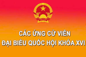TIỂU SỬ CÁC ỨNG CỬ VIÊN ĐẠI BIỂU QUỐC HỘI KHÓA XVI, NHIỆM KỲ 2026 - 2031