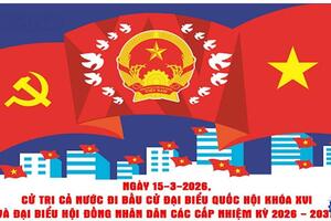 Bài tuyên truyền về cuộc bầu cử đại biểu Quốc hội khóa XVI và đại biểu HĐND các cấp nhiệm kỳ 2026-2031