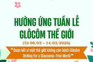 Chung tay vì một thế giới không còn bệnh Glôcôm