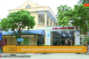 Cảnh báo các bệnh về phổi trong giai đoạn chuyển mùa