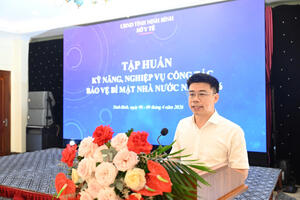 Tập huấn về kỹ năng, nghiệp vụ công tác bảo vệ bí mật nhà nước năm 2026