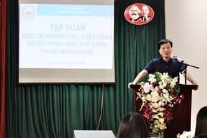 Trung tâm kiểm soát bệnh tật tỉnh Ninh Bình tổ chức tập huấn  điều trị nghiện các chất dạng thuốc phiện bằng thuốc Methadone
