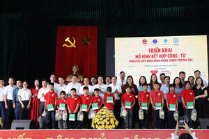 Triển khai mô hình kết hợp Công - Tư chăm sóc sức khỏe răng miệng trong trường học tại tỉnh Ninh Bình
