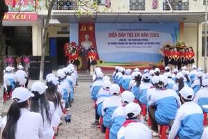 TRƯỜNG THCS TÂN BÌNH, THÀNH PHỐ TAM ĐIỆP XÂY DỰNG MÔI TRƯỜNG KHÔNG KHÓI THUỐC