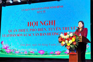 Hội nghị quán triệt, phổ biến, tuyên truyền Luật Dân số và các văn bản hướng dẫn thi hành