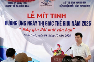 Bệnh viện Mắt tỉnh Ninh Bình hưởng ứng Ngày Thị giác thế giới năm 2026