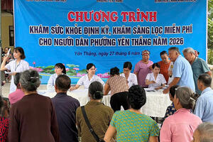 Ấm áp tình người trong chiến dịch khám sức khỏe miễn phí tại phường Yên Thắng