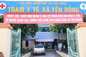 Xã Yên Đồng triển khai thành công chương trình khám sàng lọc miễn phí cho người dân trên địa bàn
