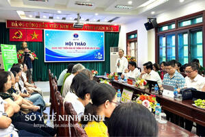 Sở Y tế Ninh Bình  tổ chức Hội thảo quán triệt triển khai Hệ thống cơ sở dữ liệu về dược