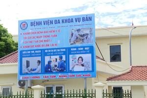 Bệnh viện Đa khoa Vụ Bản phấn đấu khám sàng lọc sức khỏe miễn phí cho   24 nghìn người dân