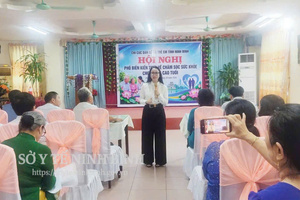 Hội nghị phổ biến kiến thức chăm sóc sức khỏe cho người cao tuổi