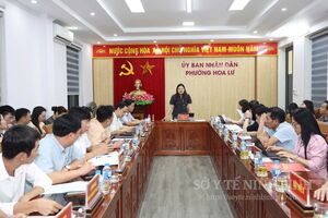 UBND tỉnh kiểm điểm tiến độ thực hiện Kế hoạch khám sức khỏe định kỳ, khám sàng lọc miễn phí cho người dân trên địa bàn tỉnh năm 2026
