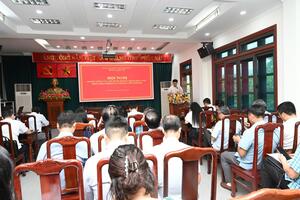 Đảng ủy Sở Y tế đánh giá kết quả thực hiện nhiệm vụ 6 tháng đầu năm 2026