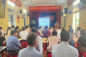 Trung tâm Kiểm soát bệnh tật tỉnh Ninh Bình tổ chức tập huấn phòng, chống nguy cơ sốt rét quay trở lại