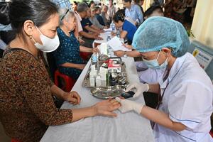 Phường Tam Chúc triển khai chiến dịch truyền thông về khám sức khỏe định kỳ và sàng lọc miễn phí năm 2026
