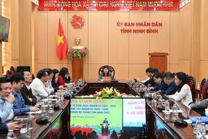 Ninh Bình dự hội nghị trực tuyến toàn quốc tổng kết công tác năm 2025