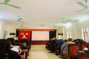 HỘI NGHỊ BÀN GIAO KHỐI DỰ PHÒNG – DÂN SỐ THUỘC TRUNG TÂM Y TẾ NAM ĐỊNH VỀ CÁC TRẠM Y TẾ THUỘC  UBND PHƯỜNG QUẢN LÝ